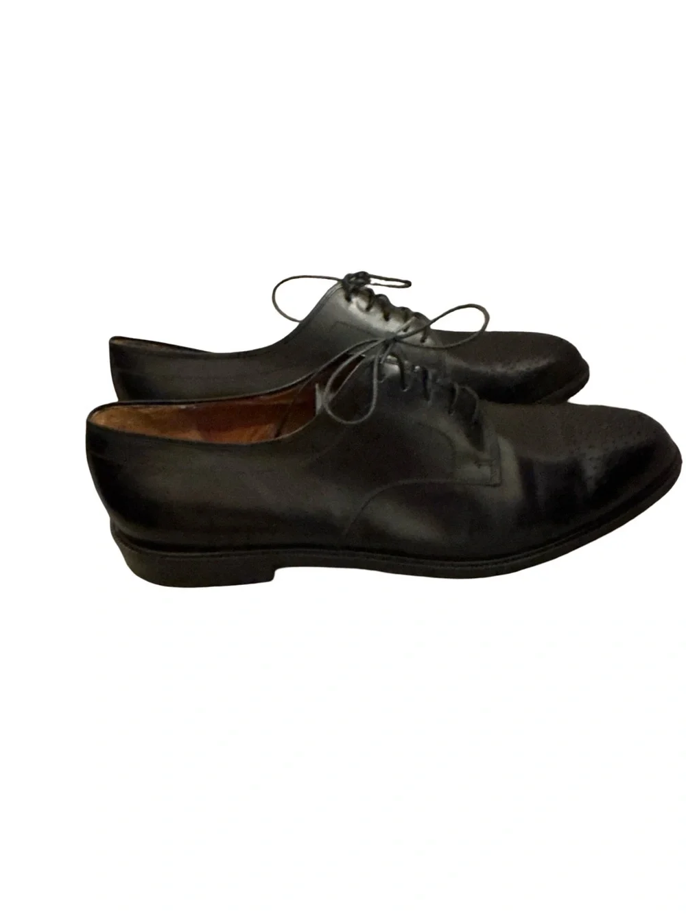 Men's Black Elegant Preppy Leather Dress Oxfords Old Money Dress Shoes Z 12